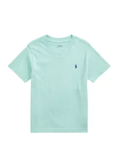 Toddler Boys Cotton Jersey V-Neck T-Shirt