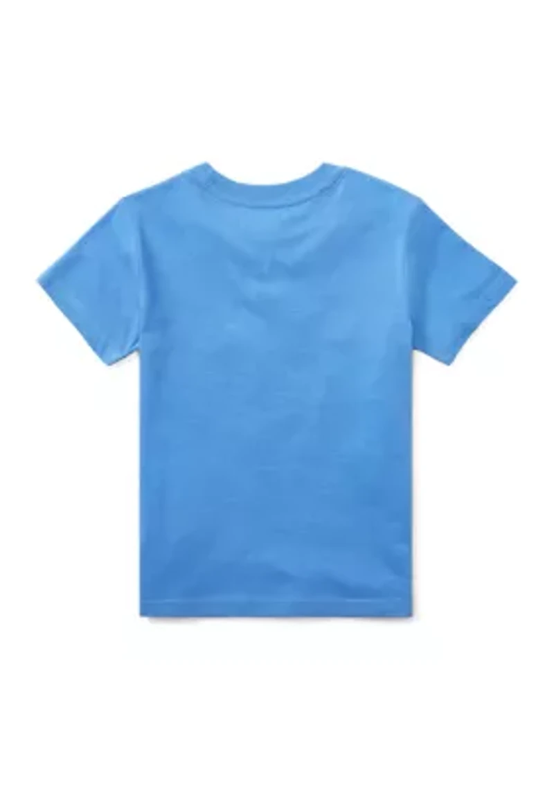 Boys 2-7 Cotton Jersey Crew Neck T-Shirt