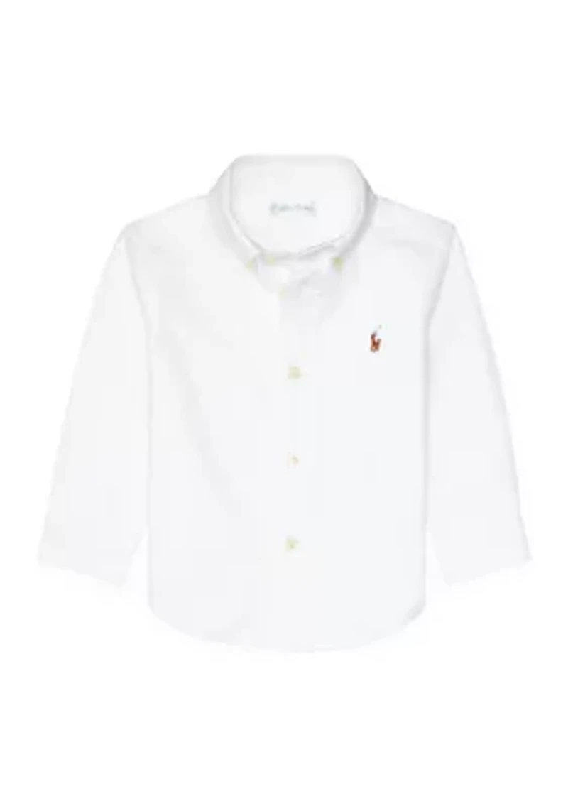 Baby Boys Cotton Oxford Shirt