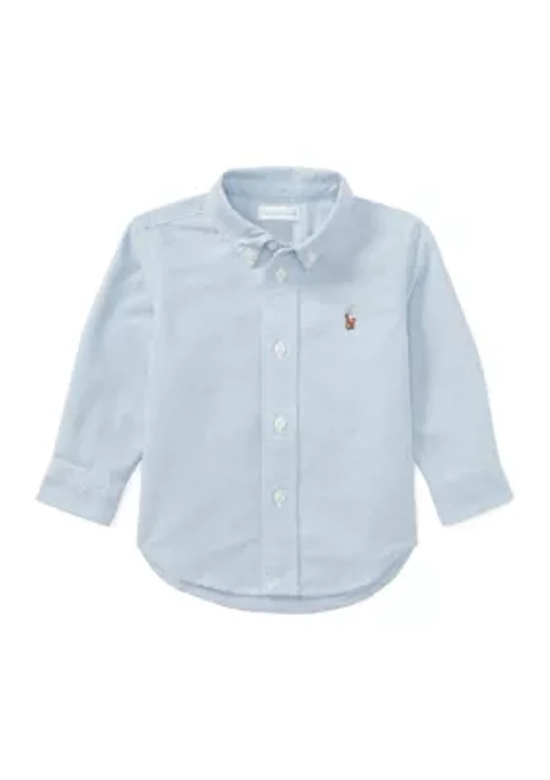Baby Boys Cotton Oxford Shirt