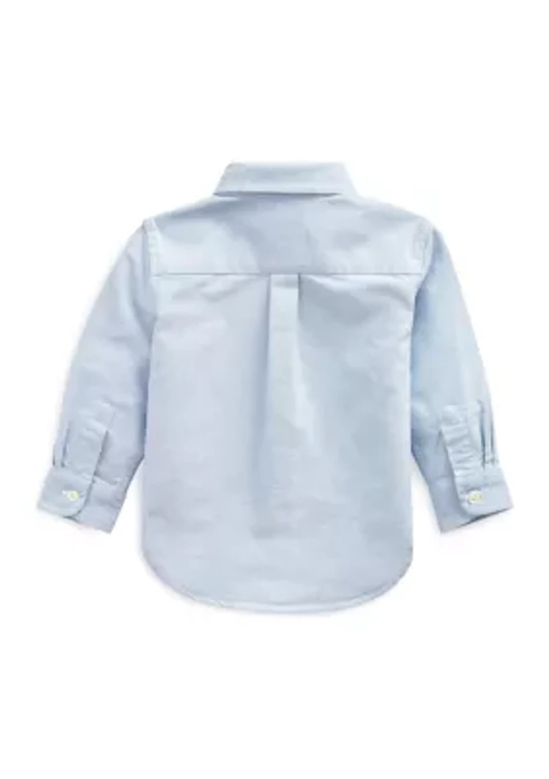 Baby Boys Cotton Oxford Shirt