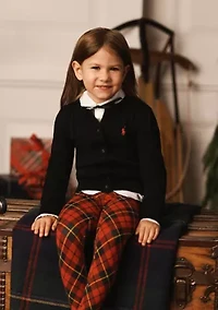 Girls 2-6x Mini Cable Cotton Cardigan