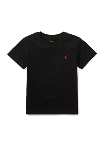 Boys 2-7 Cotton Jersey Crew Neck T-Shirt