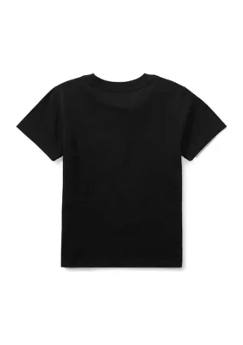 Boys 2-7 Cotton Jersey Crew Neck T-Shirt