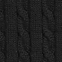 Baby Girls Cable Knit Cotton Cardigan