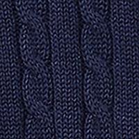 Baby Girls Cable Knit Cotton Cardigan