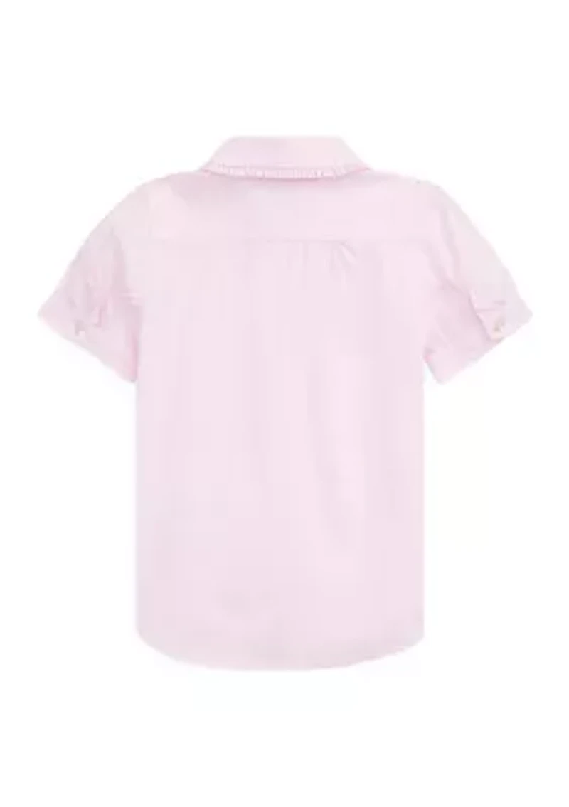 Girls 2-6x Oxford Shirt