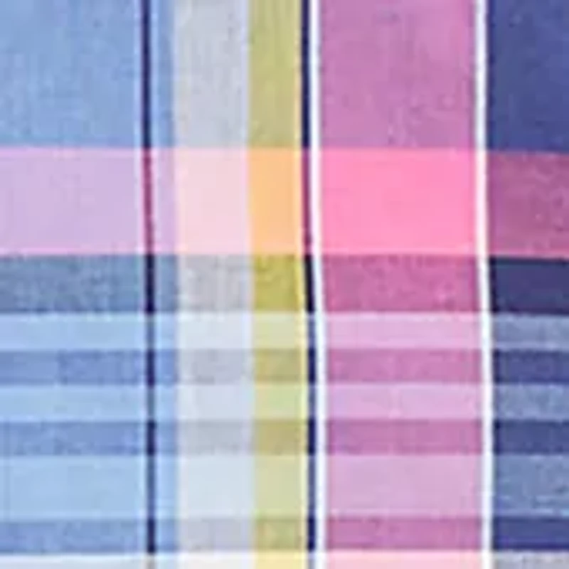 Boys 2-7 Geometric Poplin Short Sleeve Shirt