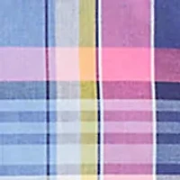 Boys 2-7 Geometric Poplin Short Sleeve Shirt