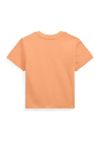 Baby Boys Cotton Jersey Crew Neck T-Shirt