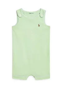 Baby Boys Oxford Mesh Shortall