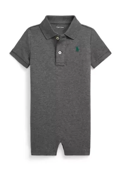 Baby Boys Soft Cotton Polo Shortall