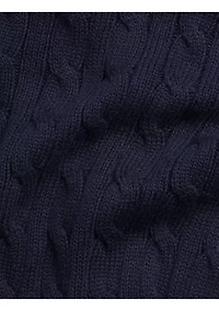Baby Boys Cable-Knit Cotton V-Neck Cardigan