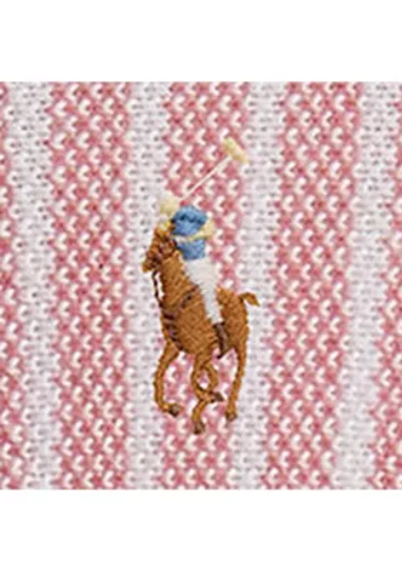 Belted Oxford Mesh Polo Dress & Bloomer