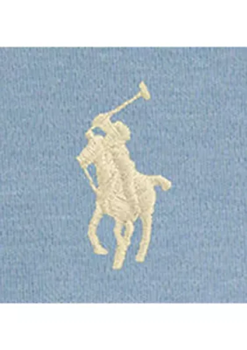 Baby Boy Cotton Interlock Footed Coverall