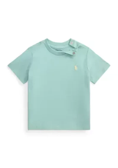 Baby Boy Cotton Jersey Crewneck Tee