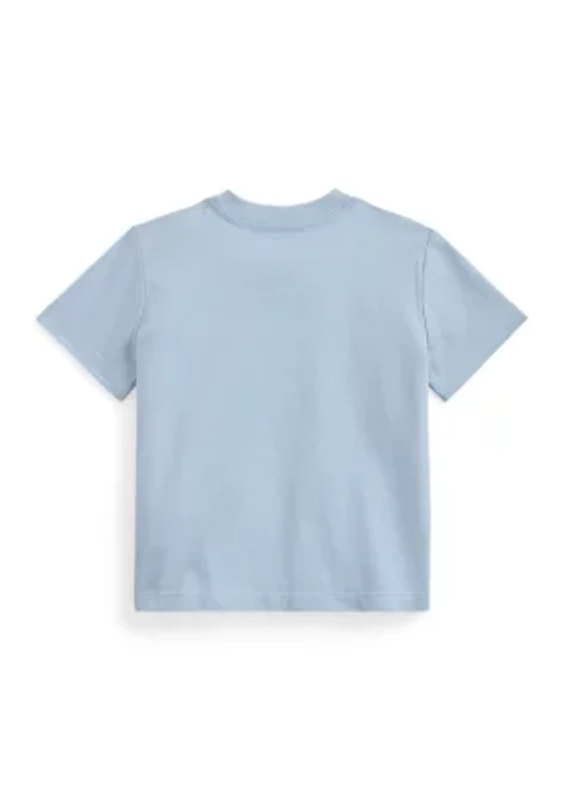 Baby Boy Cotton Jersey Crewneck Tee
