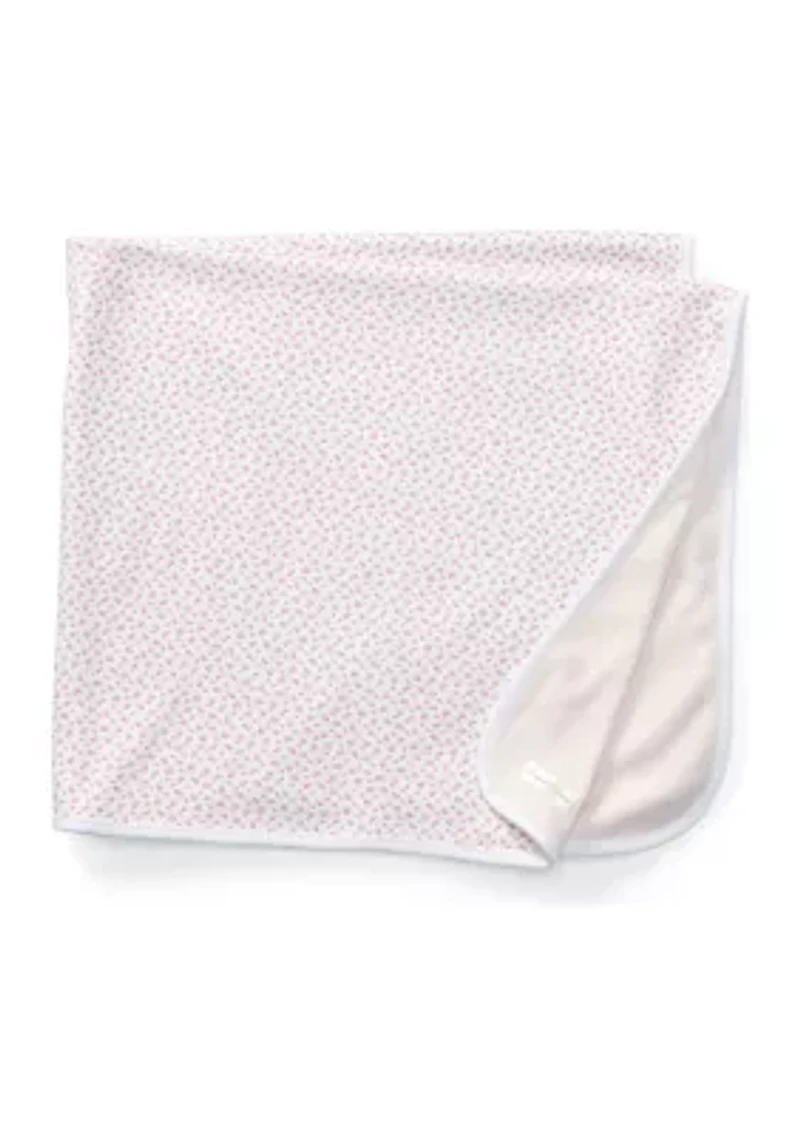 Floral Print Cotton Blanket