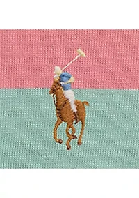 Baby Girl Striped Cotton Rugby Dress and Bloomer