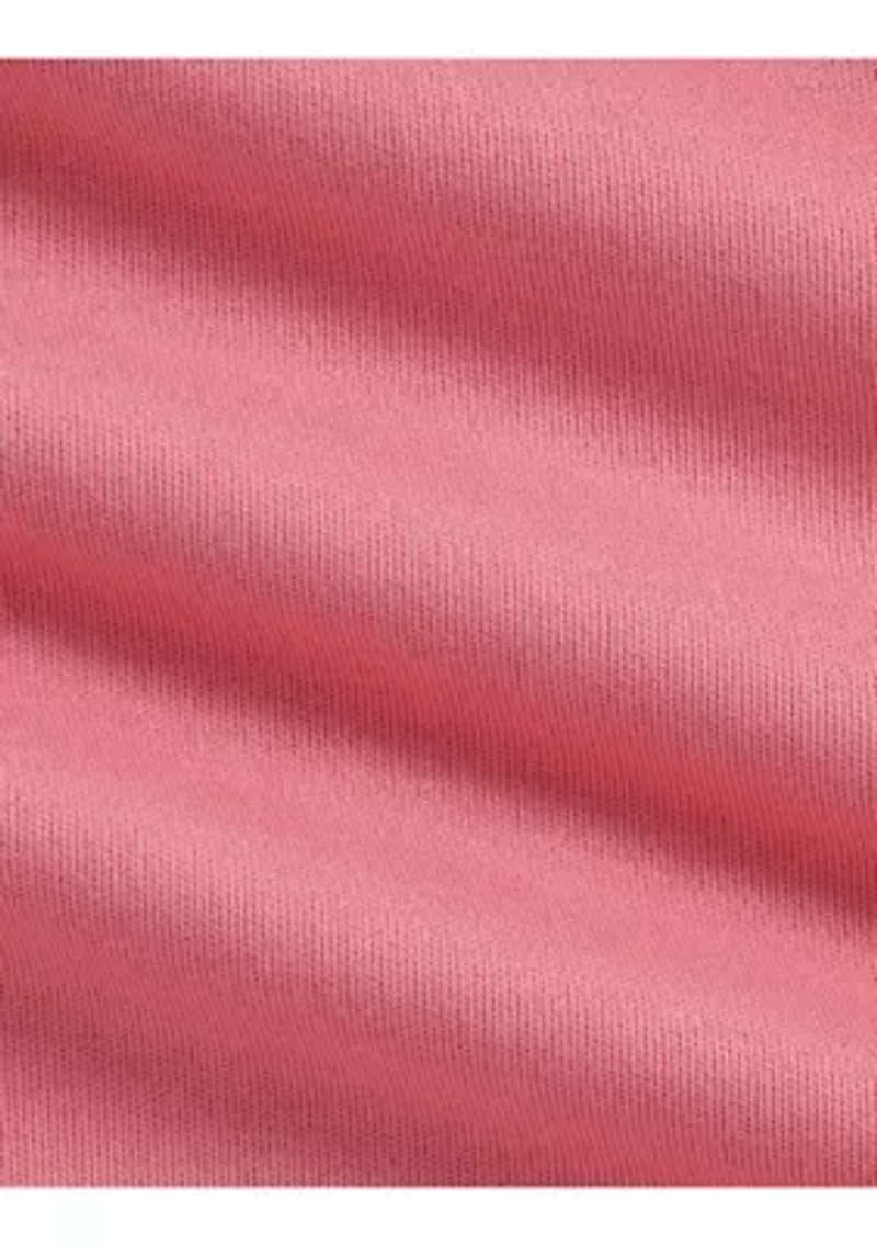 Baby Girls Cotton Interlock Polo Bubble Shortalls