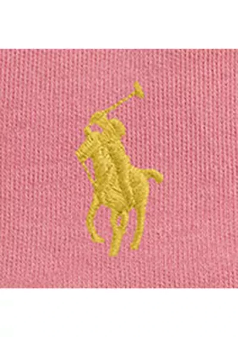 Baby Girls Cotton Interlock Polo Bubble Shortalls