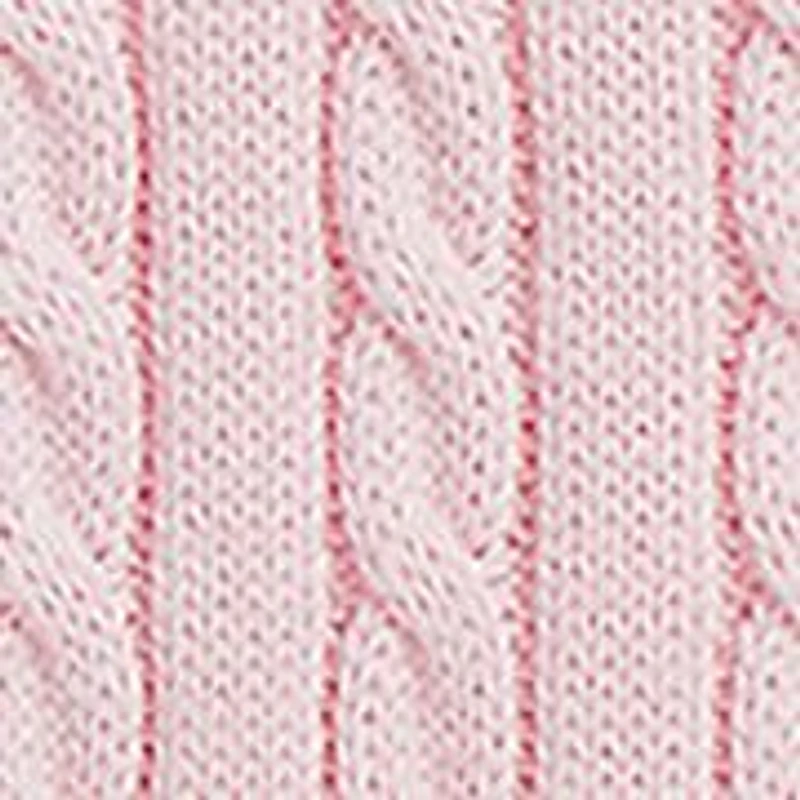 Baby Girls Mini-Cable Polo Sweater Dress