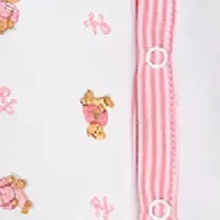 Baby Girls Floral Cotton 3-Piece Gift Set
