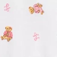 Baby Girls Floral Cotton 3-Piece Gift Set