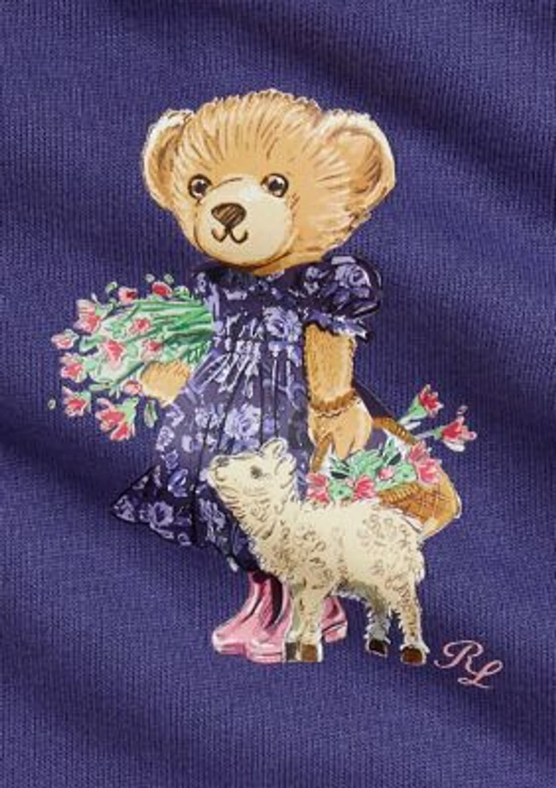 Baby Girls Polo Bear Fleece Dress & Bloomer