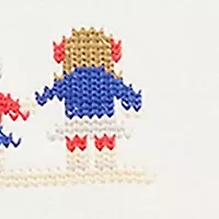 Baby Girls Nevis Fair Isle Shawl Cotton Dress