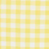 Baby Girls Gingham Ruffled One Piece Rash Guard