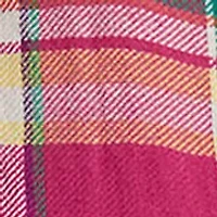 Baby Girls Cotton Bodysuit & Plaid Ponte Dress Set
