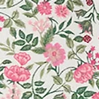 Baby Girls Floral Soft Cotton Polo Dress & Bloomer