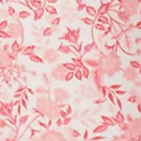 Baby Girls Floral Velour Footed Coverall