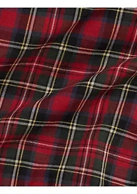 Baby Girls Plaid Cotton Poplin Shirtdress & Bloomer