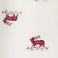 Baby Girls Elk-Print Velour Dress & Bloomer
