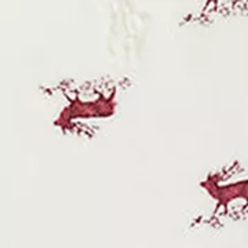 Baby Girls Elk Velour Full-Zip Hoodie & Pant Set