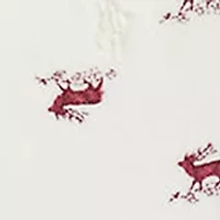 Baby Girls Elk Velour Full-Zip Hoodie & Pant Set