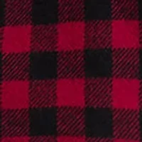 Baby Girls Plaid Twill Shirt & Jersey Legging Set