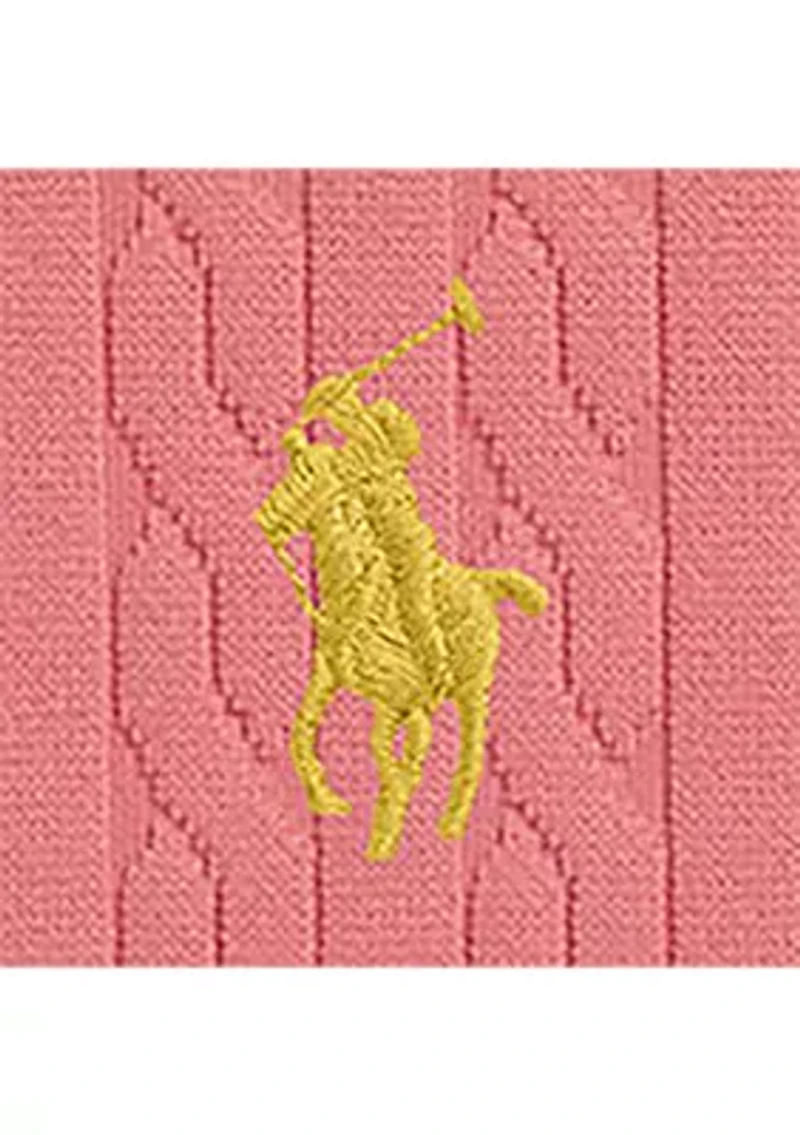 Baby Girls Mini-Cable Jacquard One-Piece Swimsuit