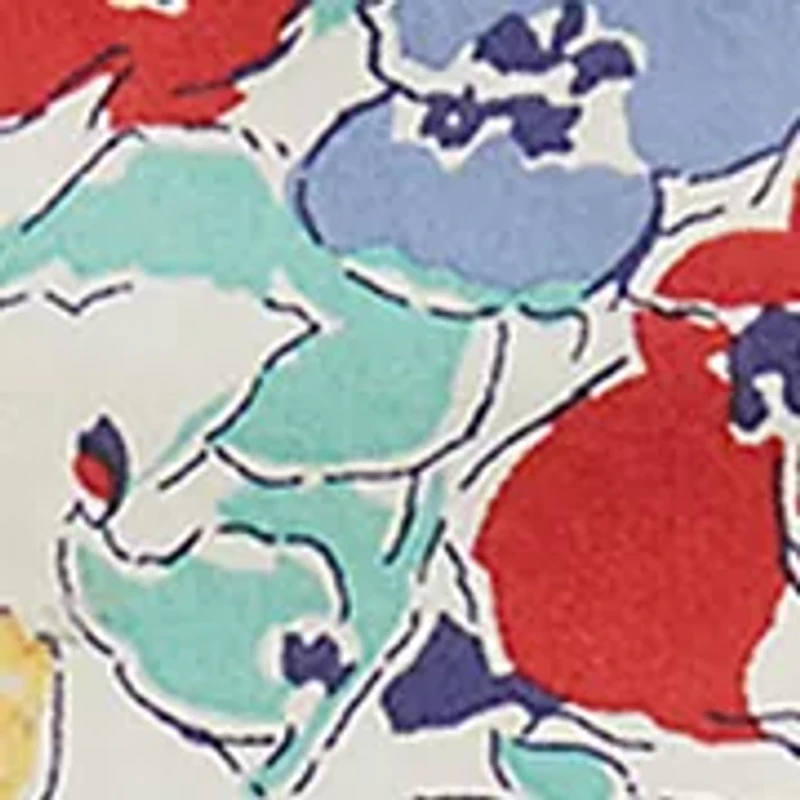 Baby Girls Floral Cotton Poplin Dress & Bloomer