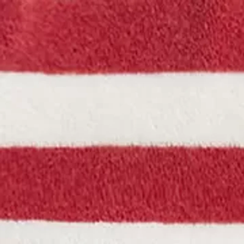 Baby Girls Striped Terry Polo Dress, Hat & Bloomer