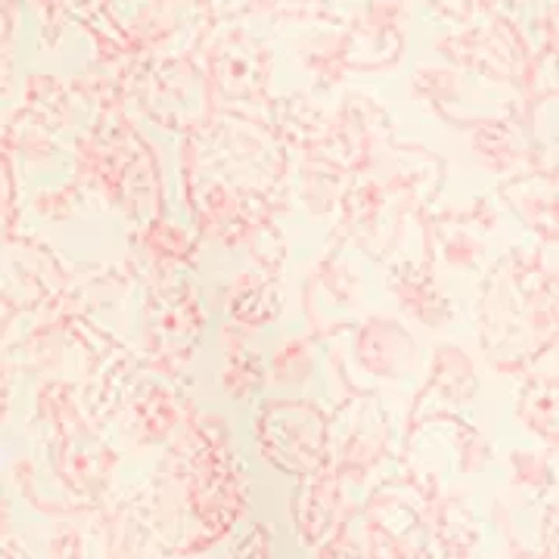 Baby Girls Strawberry-Print Cotton Footed Coverall