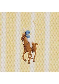 Belted Oxford Mesh Polo Dress & Bloomer