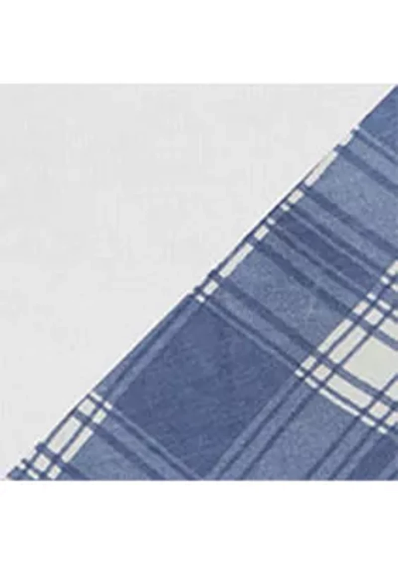 Baby Girls Logo Cotton Jersey Top & Plaid Pants