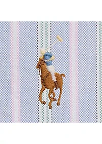 Baby Girls Striped Cotton Fun Shirtdress & Bloomer