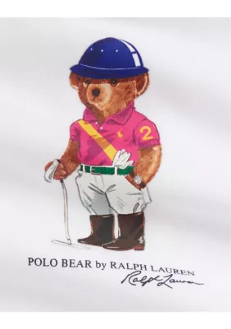 Baby Girls Polo Bear Fleece Dress and Bloomer