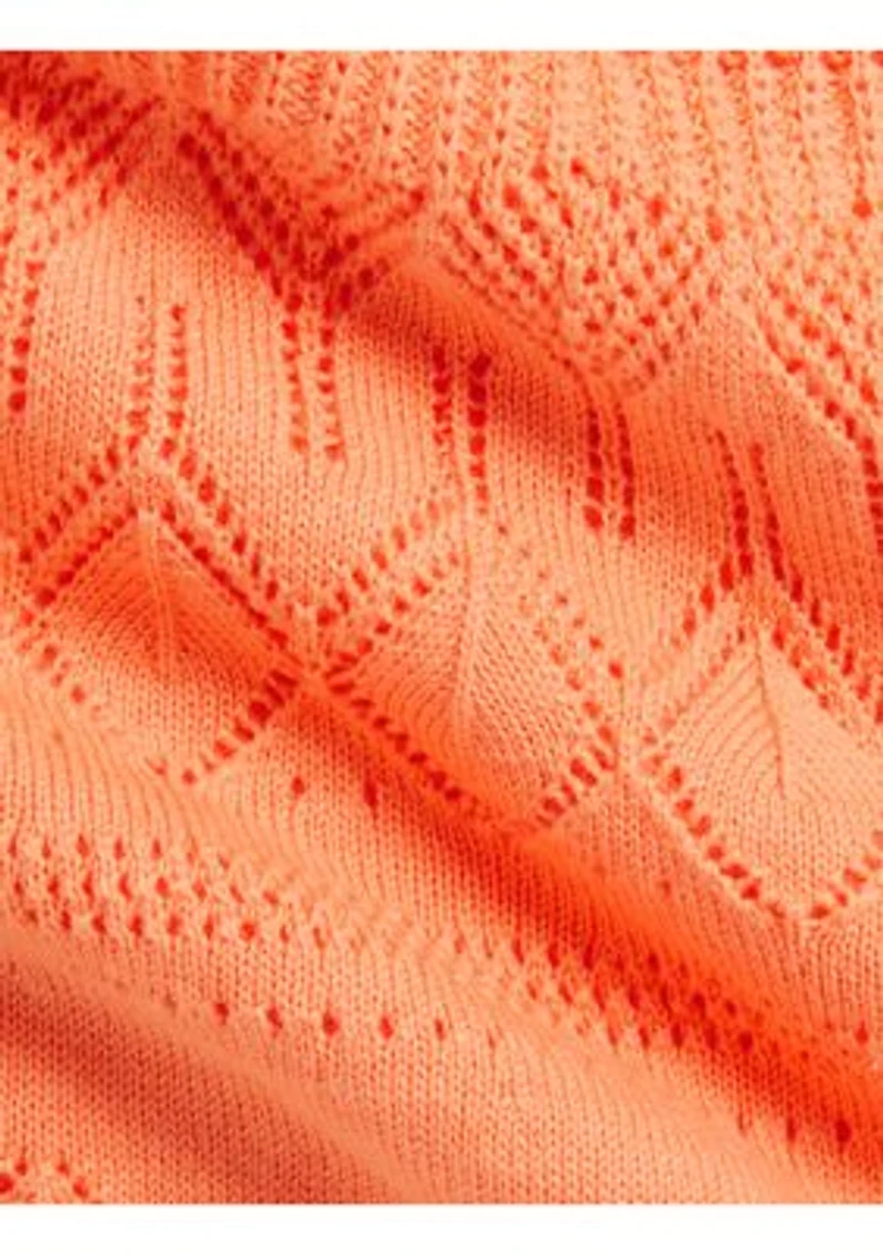 Baby Girls Pointelle-Knit Cotton Sweater Dress