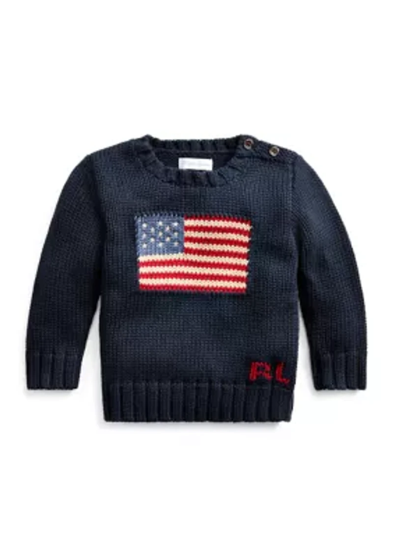 Baby Boys The Iconic Flag Sweater
