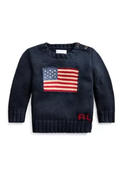 Baby Boys The Iconic Flag Sweater